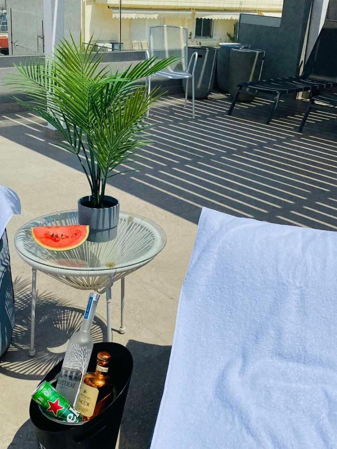New 2Bd Aprt With Shared Rooftop Pool E2 雅典 外观 照片